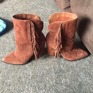 Dolce vita boots with fringe