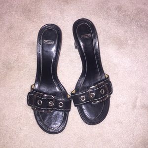 Coach Slide on Heels