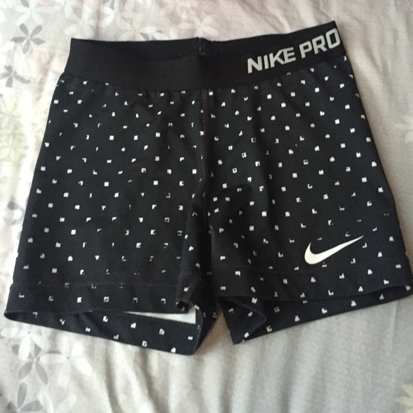Nike pro spandex shorts