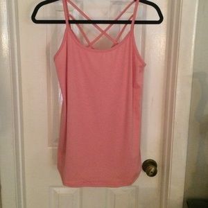 Coral tank top