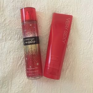 Body lotion and spray bundle