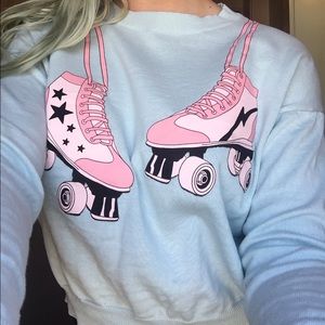 H&M roller skate sweater