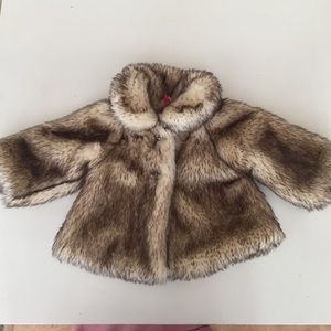 Toddler Fur Coat- Nordstroms. Size 2