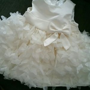 Baby cream dress