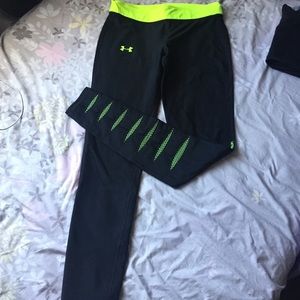 Under armour compression slash running tights