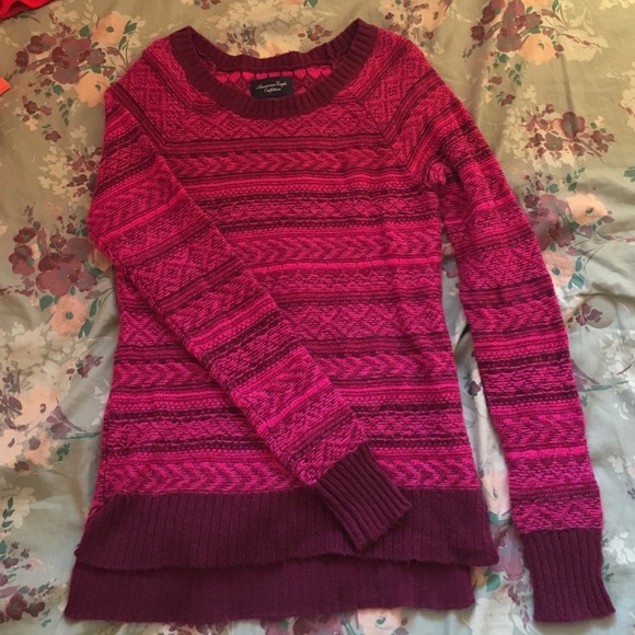 Printed American Eagle Sweater