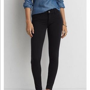 Black super stretch jeggings