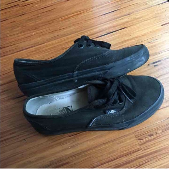Black Vans