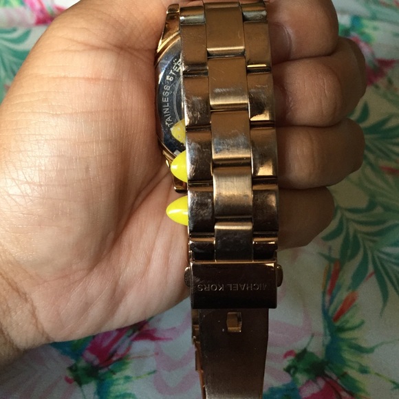 Michael Kors Runway Grey Mother of Pearl Rose Gold main image 4