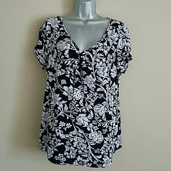White Stag floral shirt szL EUC