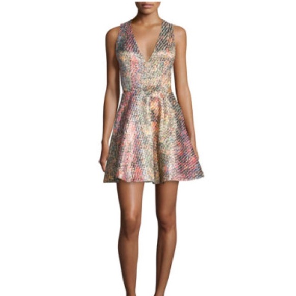 Alice and Olivia multicolored dress- size 2