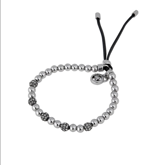Michael Kors Beaded Fireball Stretch Bracelet