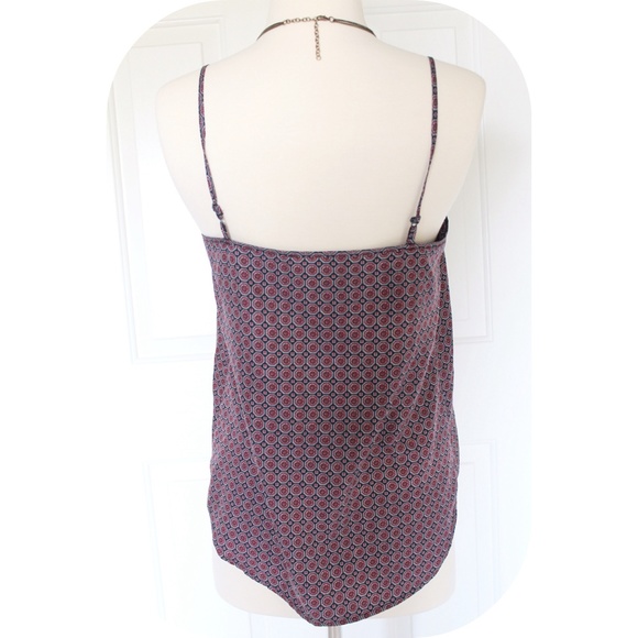 Silky Patterned Tank - Picture 2 of 3