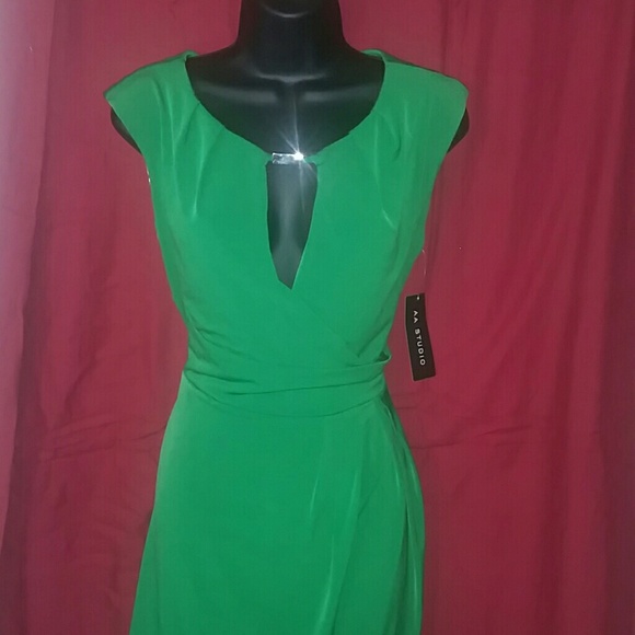 Green dress