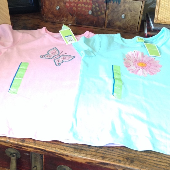 Two Girl's T Shirts