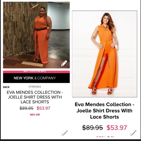 New York & Company- Eva collection Short/dress