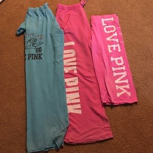 Pink sweat bundle. 🎀