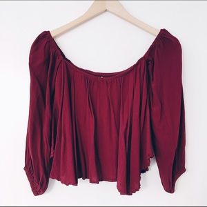Faithfull the Brand Off the Shoulder top