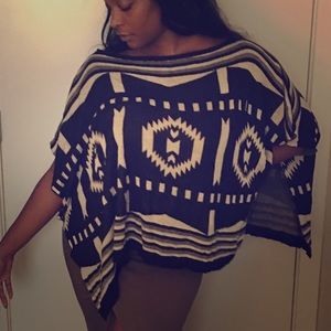 Indigenous Inspired Poncho