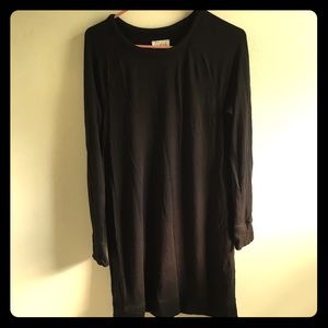 Lou & Grey Black Long Sleeve Dress