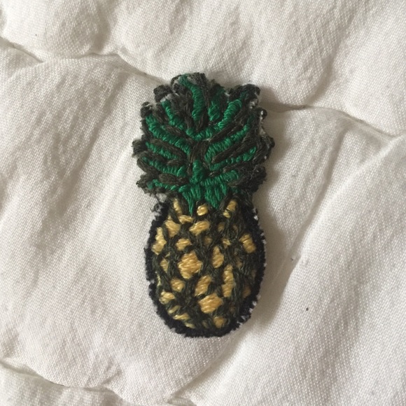 Pineapple Iron On Patch