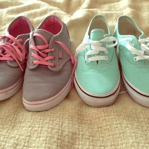 Girls Van shoes size 3 great condition