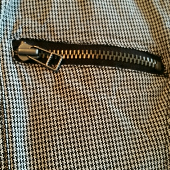 Black & White Moto Jacket - Picture 2 of 4