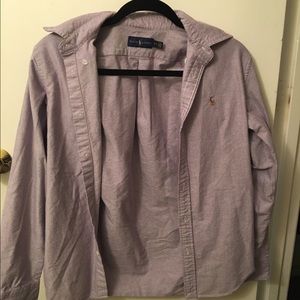 Custom-Fit Cotton Oxford Shirt