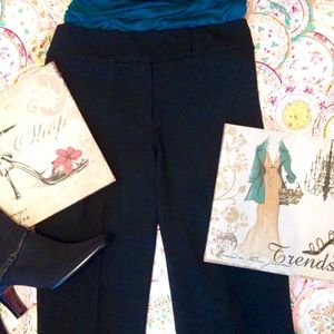 Black great Career pants Talbots