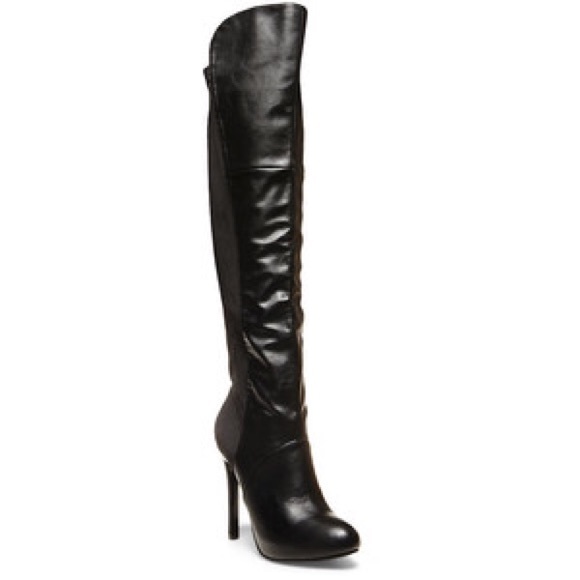 Steve Madden Ashtor Size 7 Black Leather boots