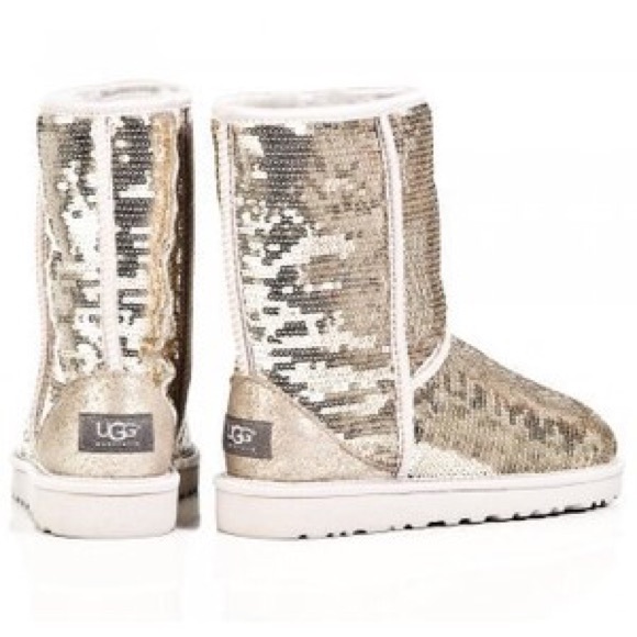 Champagne Ugg boots.