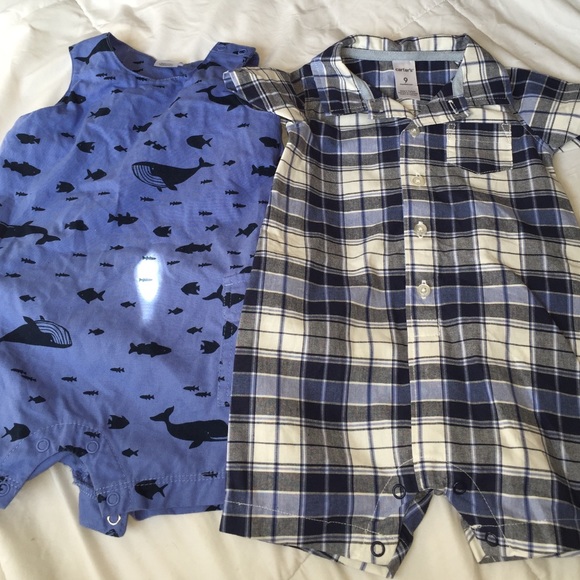 Bundle 2 boy onsie rompers