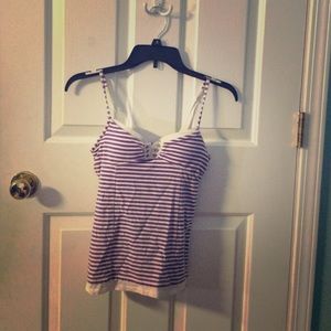 Tank top with built in bra