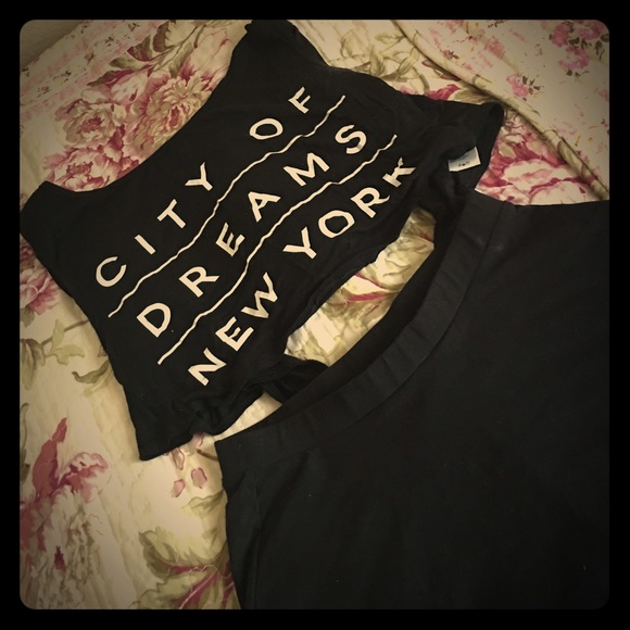 Tie Up Papaya Crop Top New York