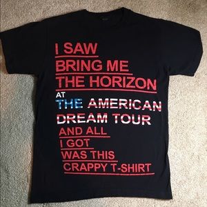 Bring Me The Horizon tour tee