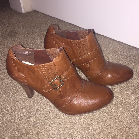 Audrey Brooke High-heel Ankle Boots, Size 7