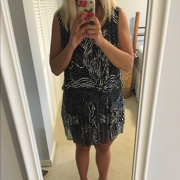 Alice + Olivia Sequined mini dress