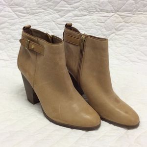 Coach Hewes leather short boots
