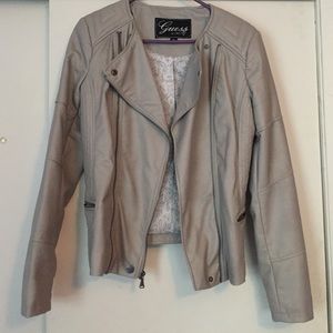 Zipper Leather Jacket