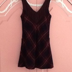 Free People Plaid Dress