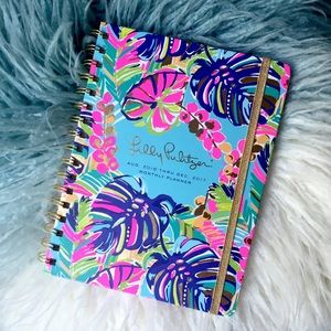 2016-2017 Lilly Pulitzer Monthly Agenda