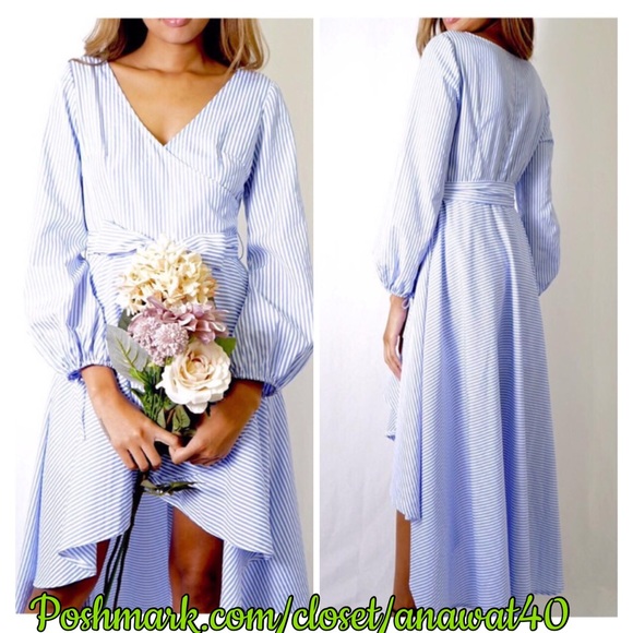 HP Amari Wrap Dress - Picture 3 of 4