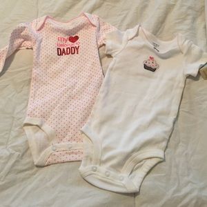 Two cute onesies
