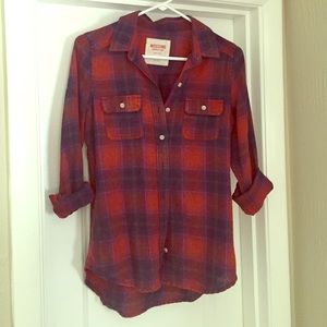 Mossimo flannel top
