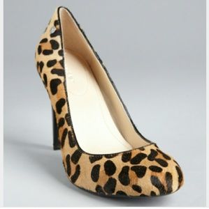 SOLD❗ NEW Calvin Klein Leopard Calf hair Pumps