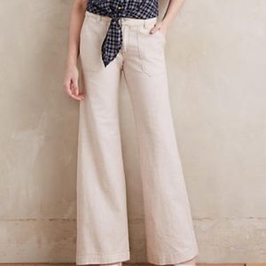 Pilcro Linen Wide Legs