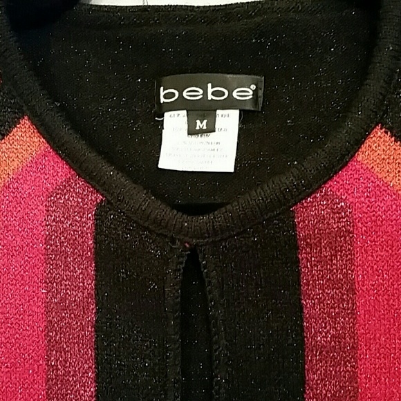 bebe keyhole sweater top Medium - Picture 3 of 3