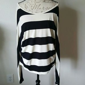 Old Navy striped blouse