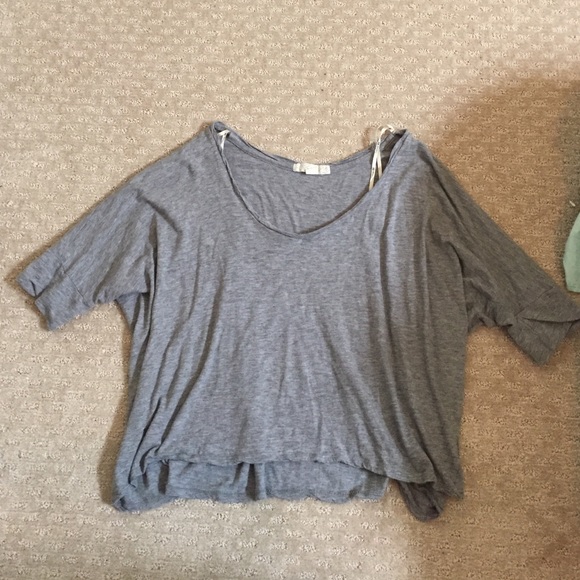 Gray shirt