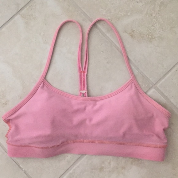 Lululemon pink power y bra